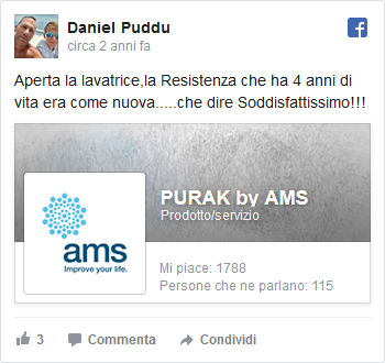 Aperta la lavatrice,la Resistenza che ha 4 anni di vita era come nuova.....che dire Soddisfattissimo!!! Pubblicato da Daniel Puddu su Martedì 9 maggio 2017